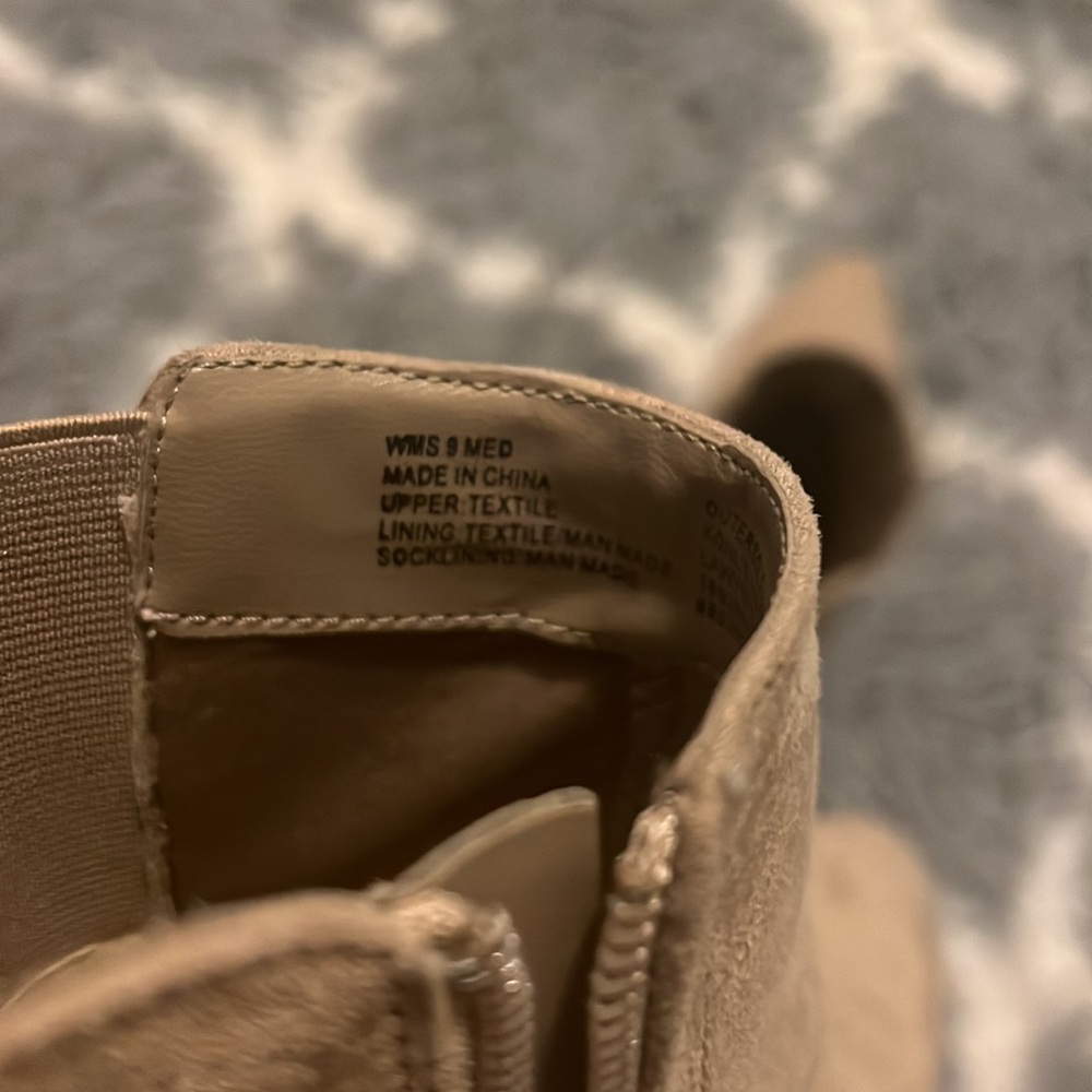 Tan Booties - Picture 7 of 7
